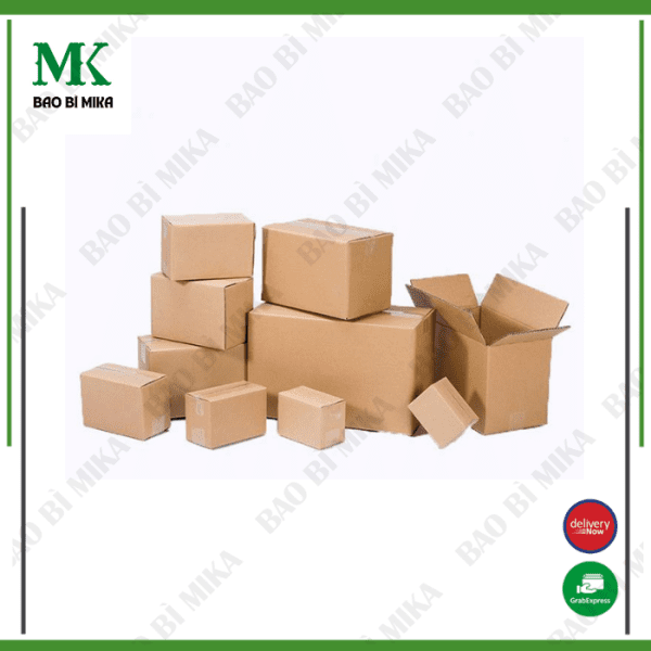 Hộp Carton Giấy Đóng Gói Hàng Cỡ Nhỏ Nhiều Kích Thước