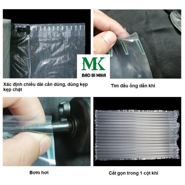CỘT KHÍ CHỐNG SỐC BỌC HÀNG 45CMx100M - Hình ảnh 2